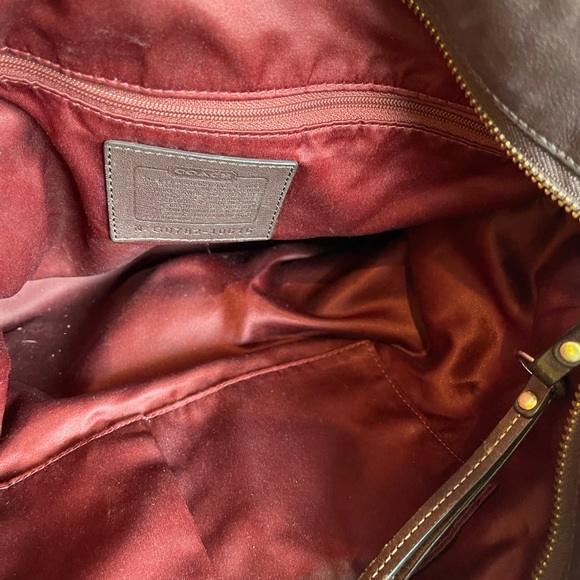 Coach Carly Brown leather Hobo with Coach wallet - Picture 5 of 9